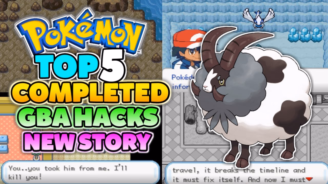 Top 5 Completed Pokémon GBA ROM HACKS with New Story & New Region! (2020)
